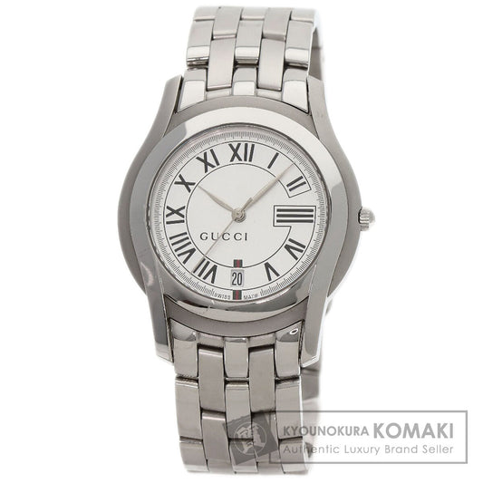 GUCCI 5500M Watches Stainless Steel/Stainless Steel mens