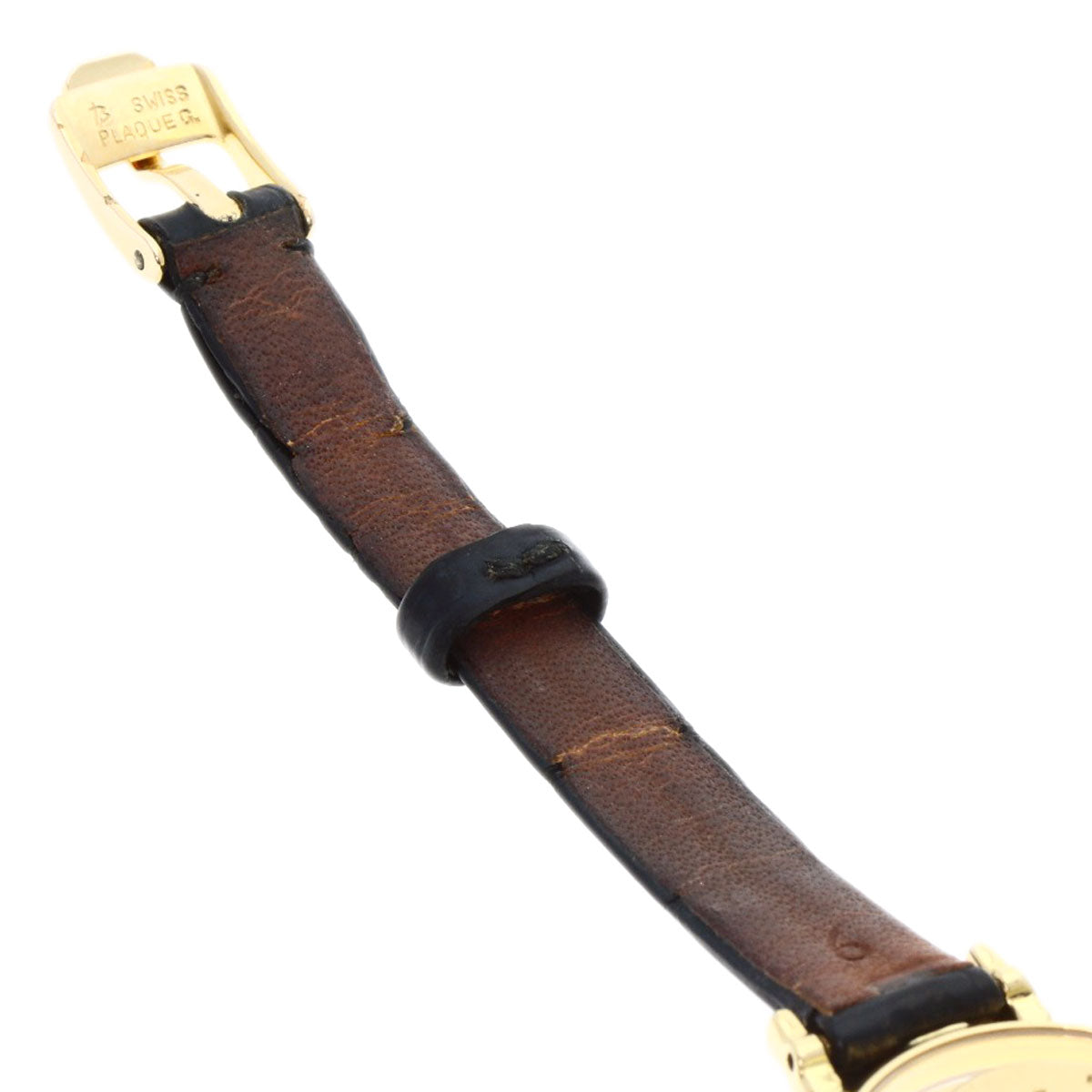 Chopard Happy diamond ribbon 20/5334 Watches 20/5334 K18 Yellow Gold/Leather Ladies