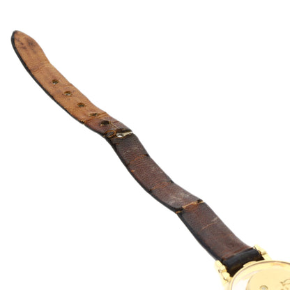 Chopard Happy diamond ribbon 20/5334 Watches 20/5334 K18 Yellow Gold/Leather Ladies