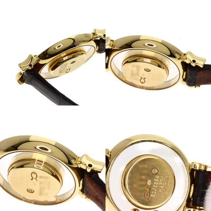 Chopard Happy diamond ribbon 20/5334 Watches 20/5334 K18 Yellow Gold/Leather Ladies