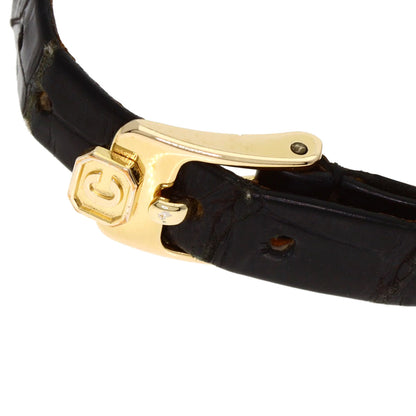 Chopard Happy diamond ribbon 20/5334 Watches 20/5334 K18 Yellow Gold/Leather Ladies