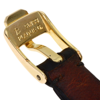Chopard Happy diamond ribbon 20/5334 Watches 20/5334 K18 Yellow Gold/Leather Ladies