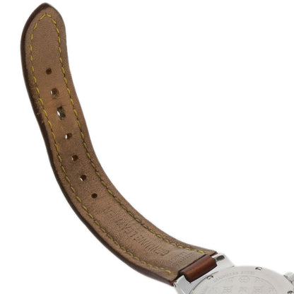 LOUIS VUITTON Tambour Watches Q1211 Stainless Steel/Leather Ladies