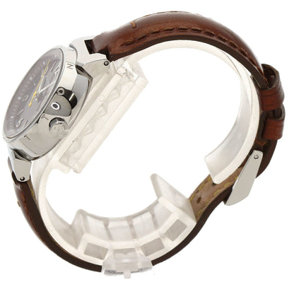 LOUIS VUITTON Tambour Watches Q1211 Stainless Steel/Leather Ladies