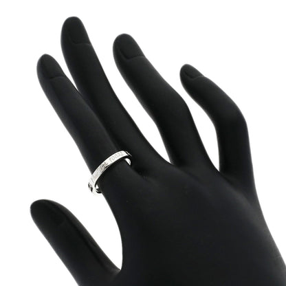 TIFFANY&Co. Notes narrow Ring Silver Ladies [Used]