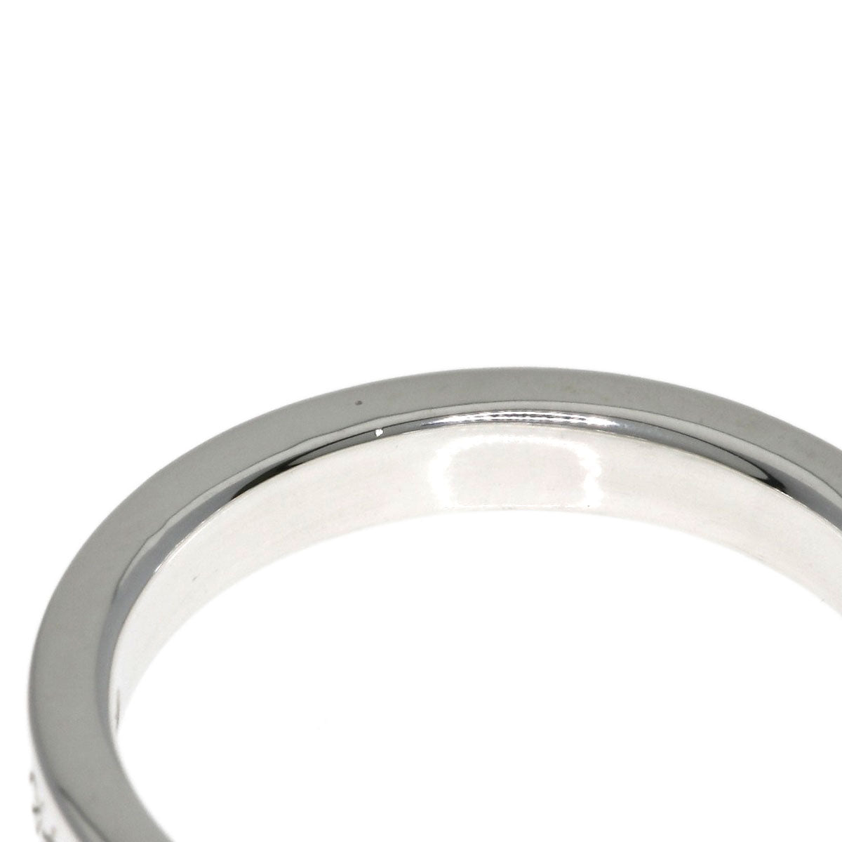 TIFFANY&Co. Notes narrow Ring Silver Ladies [Used]