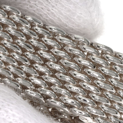 TIFFANY&Co. Somerset mesh Ring Silver Ladies [Used]