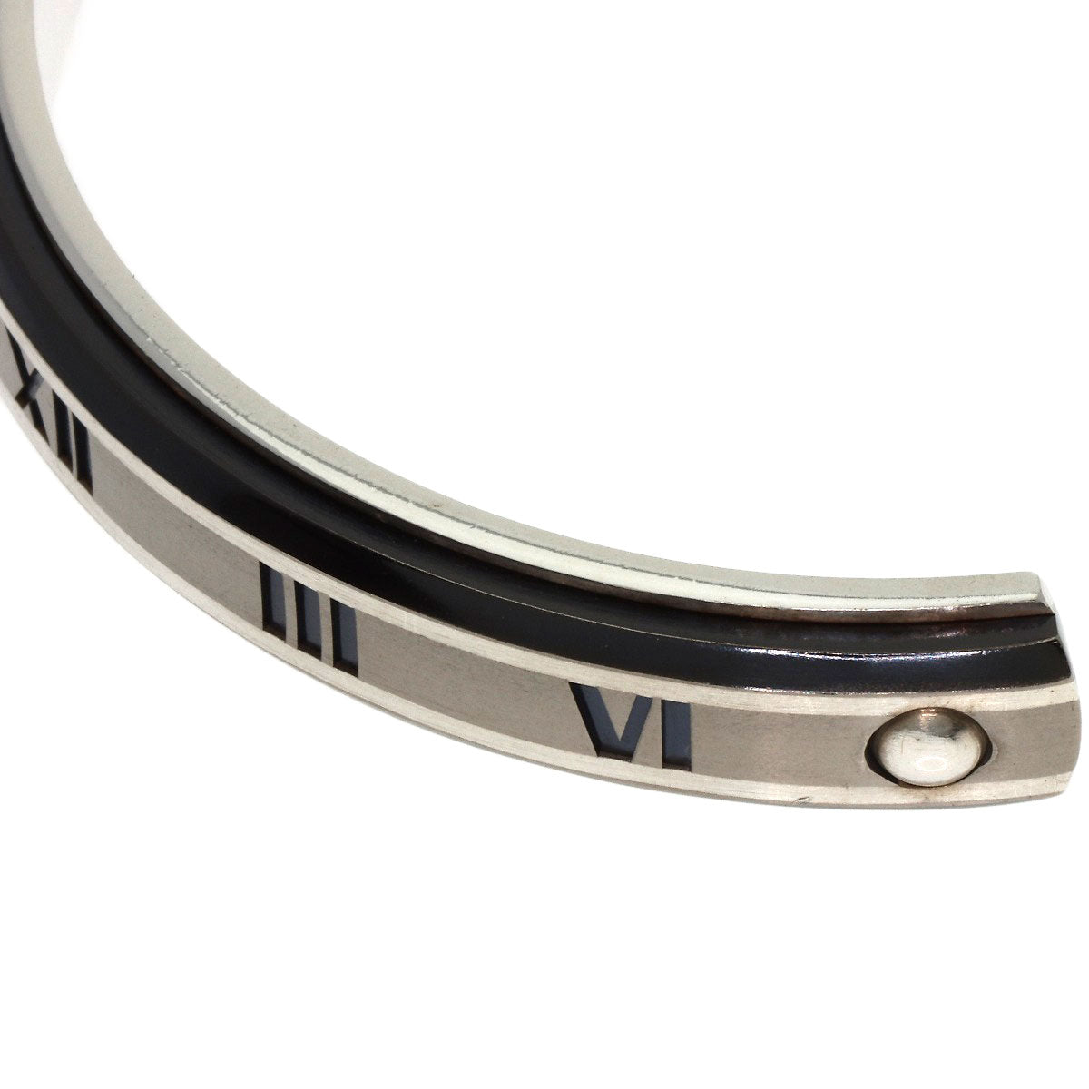 TIFFANY&Co. Atlas bangle Bracelet Silver TitaniumLadies [Used]