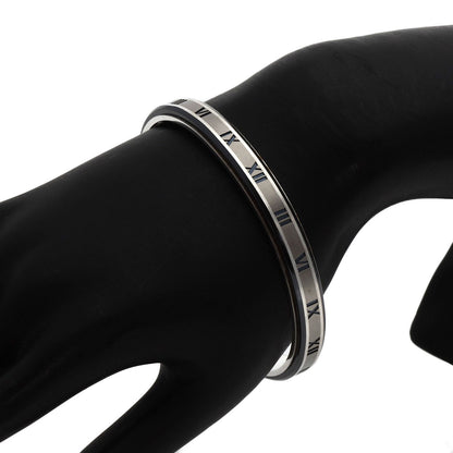 TIFFANY&Co. Atlas bangle Bracelet Silver TitaniumLadies [Used]
