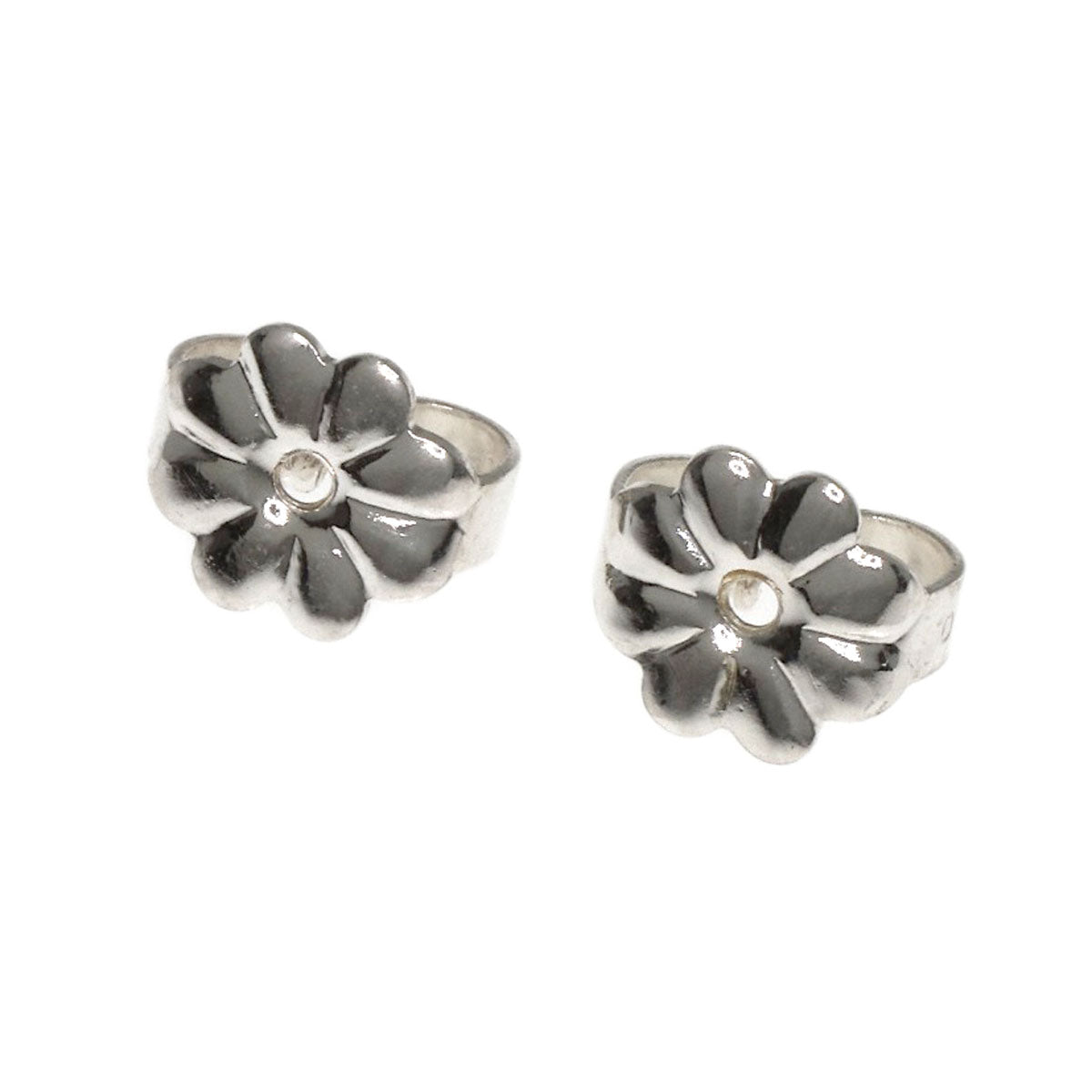 TIFFANY&Co. Somerset Mesh Ball earring Silver Ladies [Used]