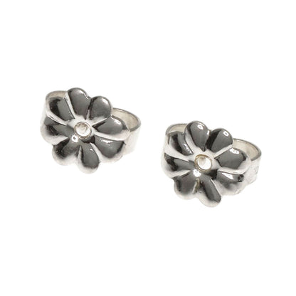 TIFFANY&Co. Somerset Mesh Ball earring Silver Ladies [Used]