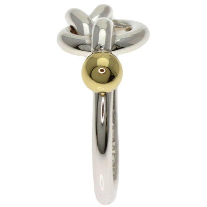 TIFFANY&Co. Love knot Ring Silver 18K Yellow GoldLadies [Used]