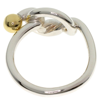 TIFFANY&Co. Love knot Ring Silver 18K Yellow GoldLadies [Used]