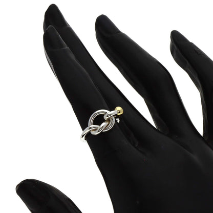 TIFFANY&Co. Love knot Ring Silver 18K Yellow GoldLadies [Used]