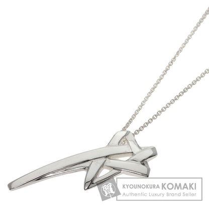 TIFFANY&Co. shooting star Necklace Silver Ladies [Used]