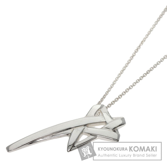 TIFFANY&Co. shooting star Necklace Silver Ladies [Used]