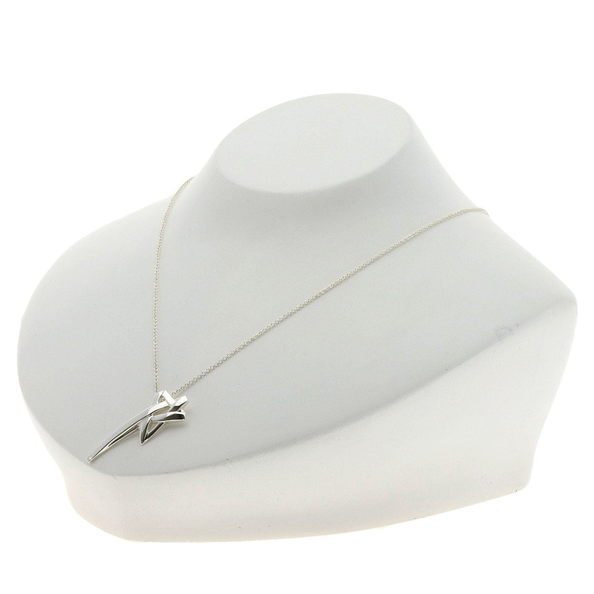 TIFFANY&Co. shooting star Necklace Silver Ladies [Used]