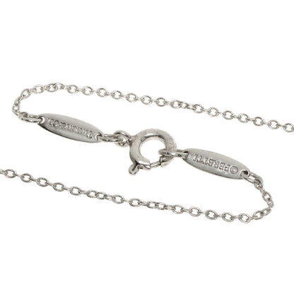 TIFFANY&Co. Open heart Necklace Silver Ladies [Used]