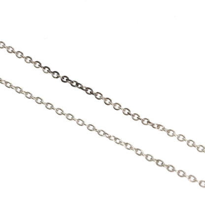 TIFFANY&Co. Open heart Necklace Silver Ladies [Used]