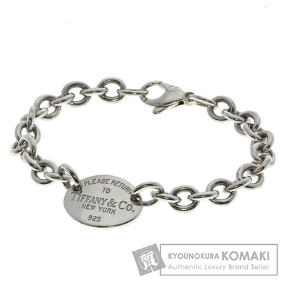 TIFFANY&Co. Return to TIFFANY & Co. Oval Bracelet Silver Ladies [Used]