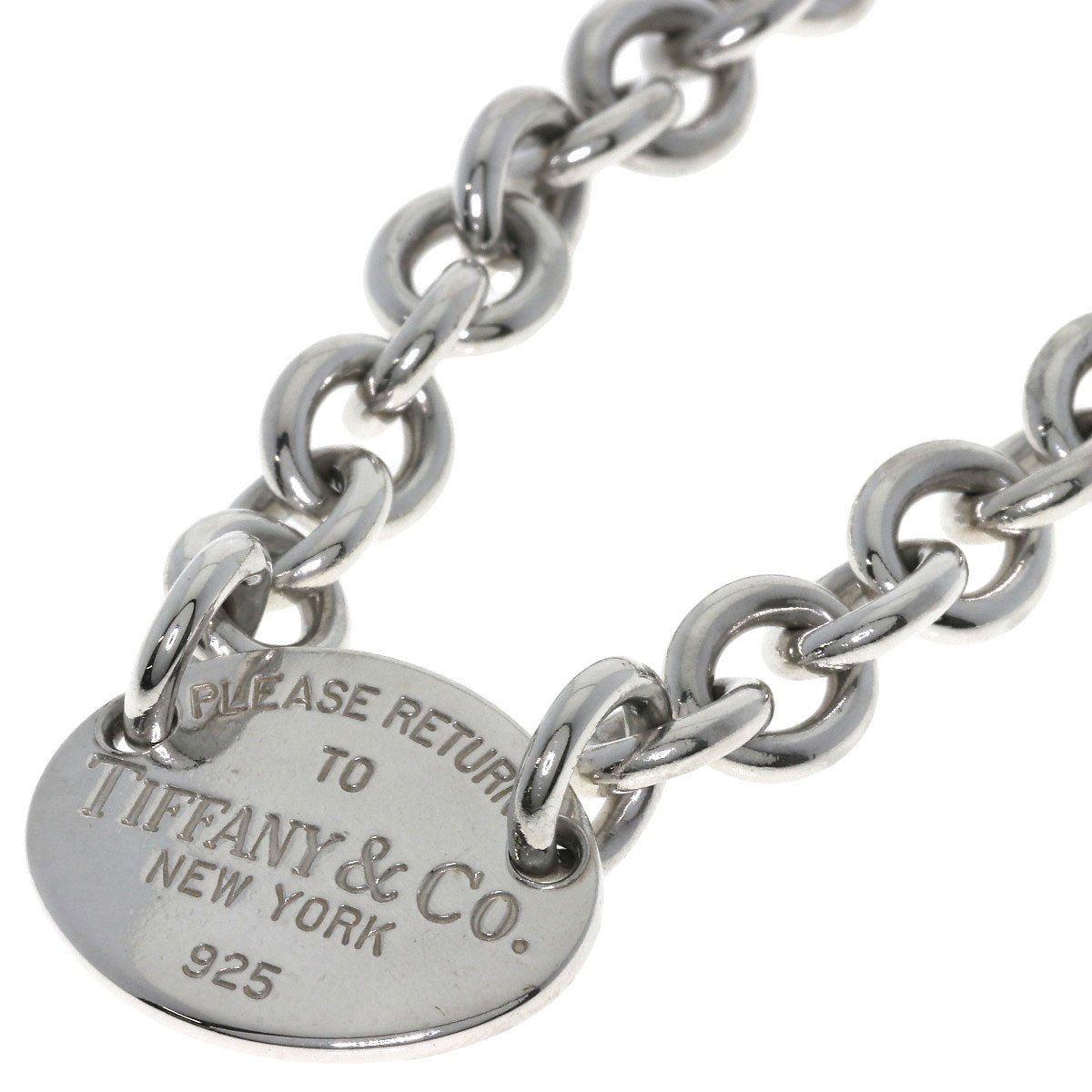 TIFFANY&Co. Return to TIFFANY & Co. Oval Bracelet Silver Ladies [Used]