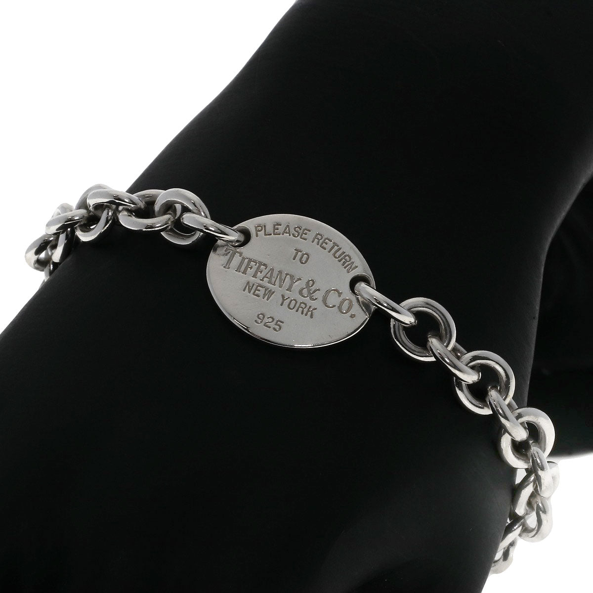 TIFFANY&Co. Return to TIFFANY & Co. Oval Bracelet Silver Ladies [Used]