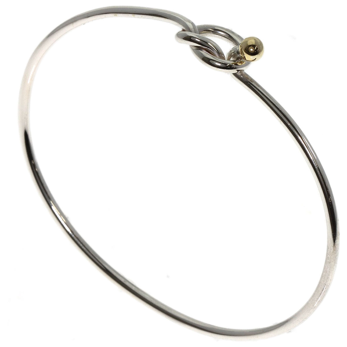 TIFFANY&Co. Love knot Bracelet Silver 18K Yellow GoldLadies [Used]