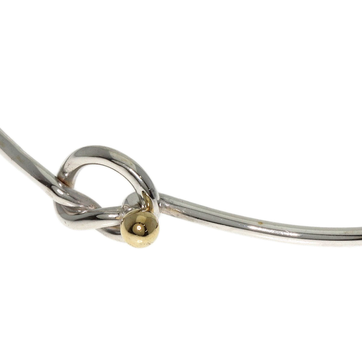 TIFFANY&Co. Love knot Bracelet Silver 18K Yellow GoldLadies [Used]