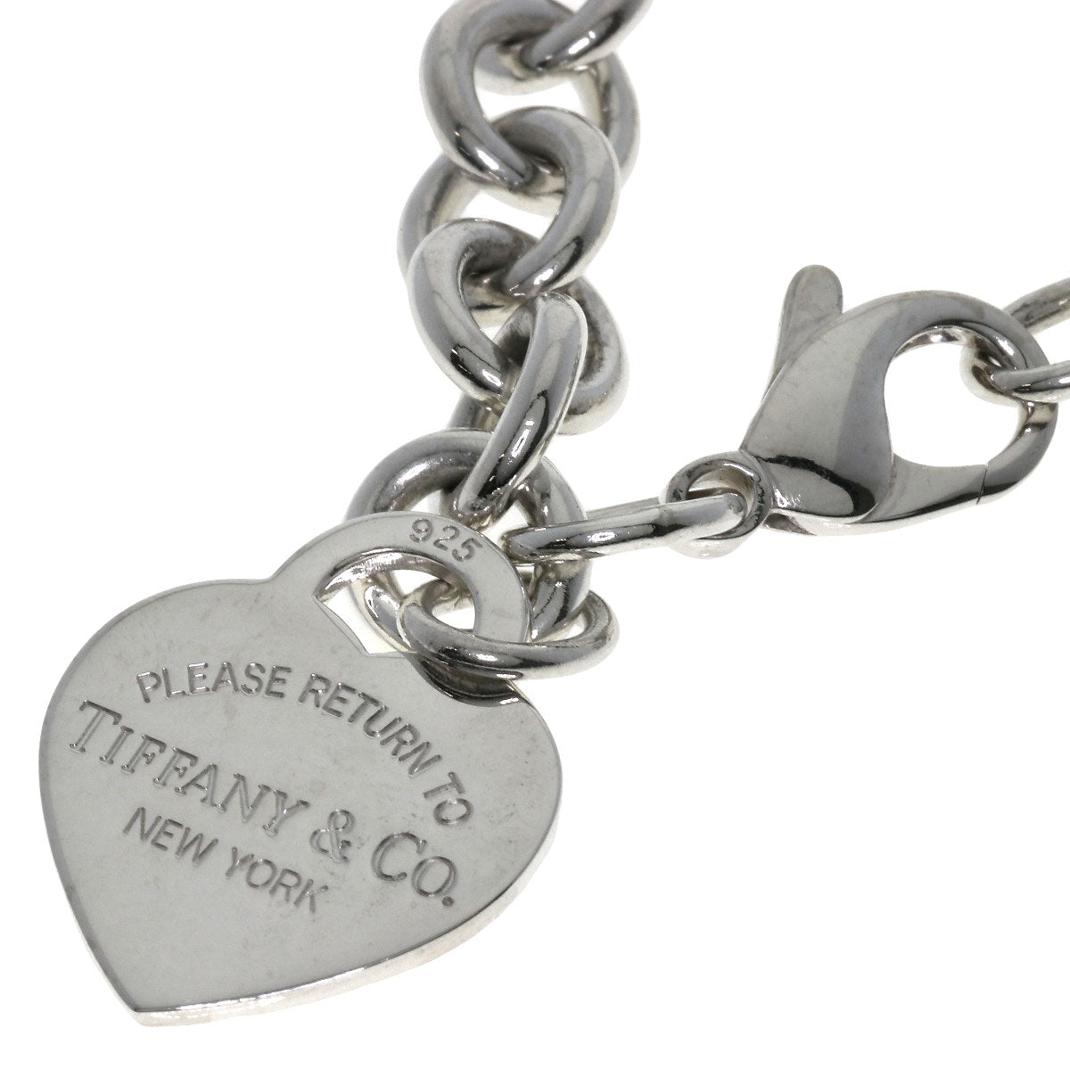 TIFFANY&Co. Return to TIFFANY & Co. Heart tag Bracelet Silver Ladies [Used]