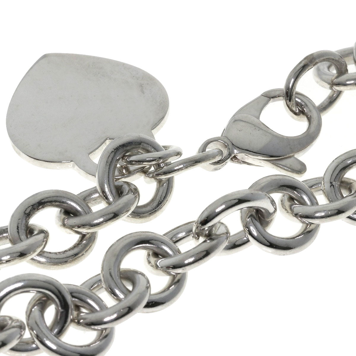 TIFFANY&Co. Return to TIFFANY & Co. Heart tag Bracelet Silver Ladies [Used]