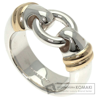 TIFFANY&Co. Vintage circle Ring Silver 18K Yellow GoldLadies [Used]