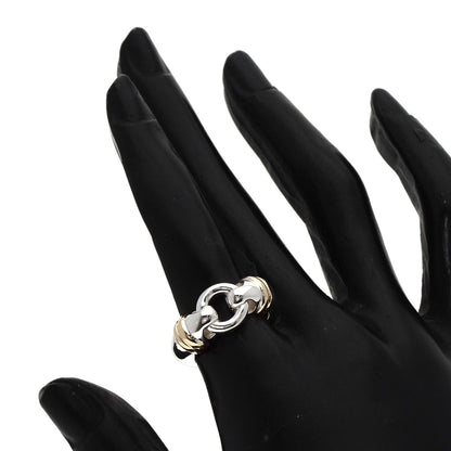 TIFFANY&Co. Vintage circle Ring Silver 18K Yellow GoldLadies [Used]