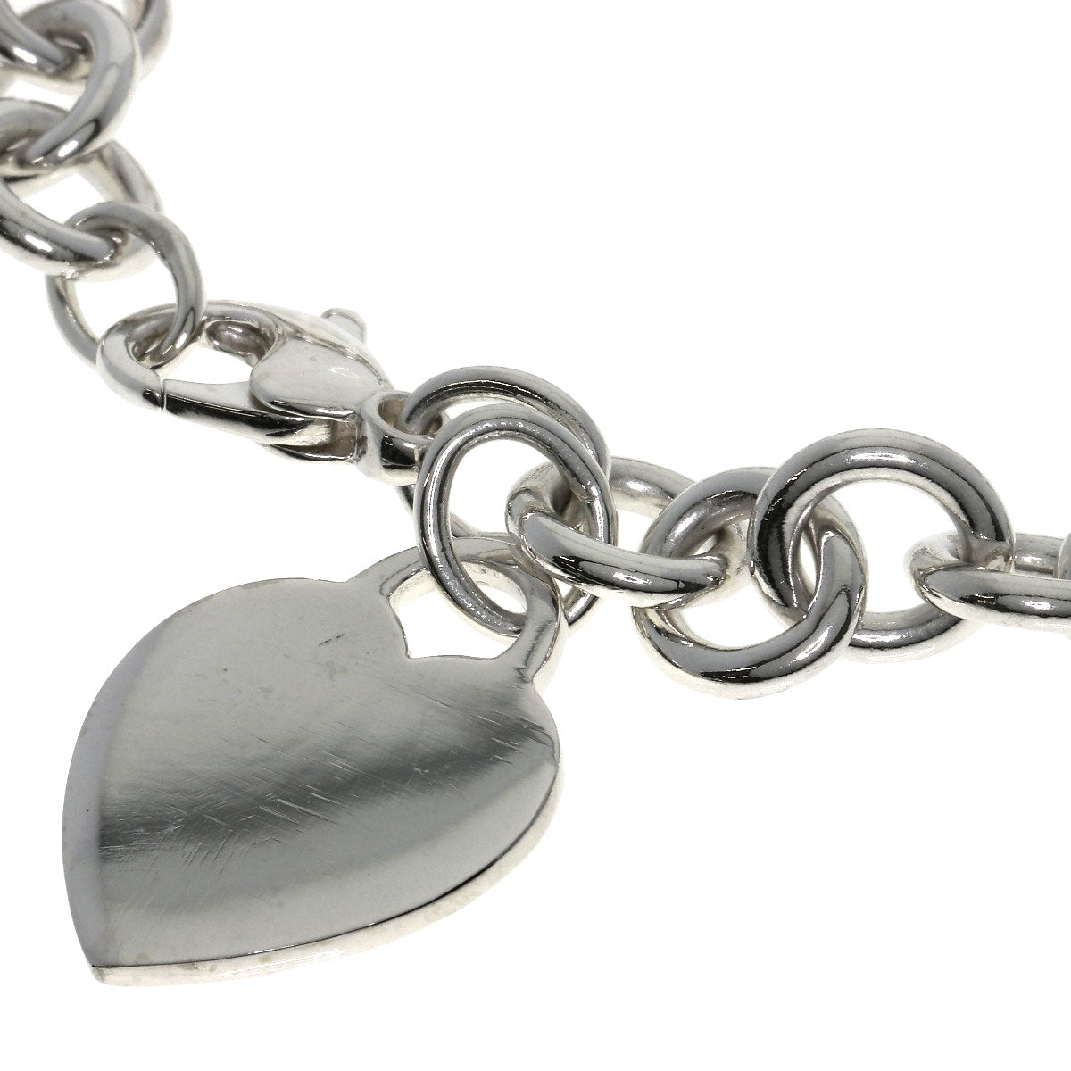 TIFFANY&Co. Return to TIFFANY & Co. Heart tag Bracelet Silver Ladies [Used]