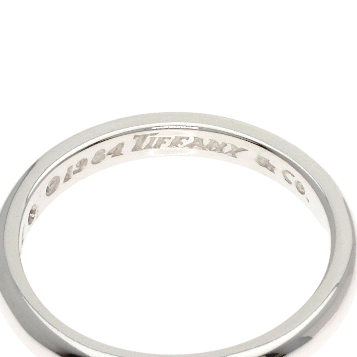 TIFFANY&Co. Stacking band 1P Diamond Ring Silver Ladies [Used]