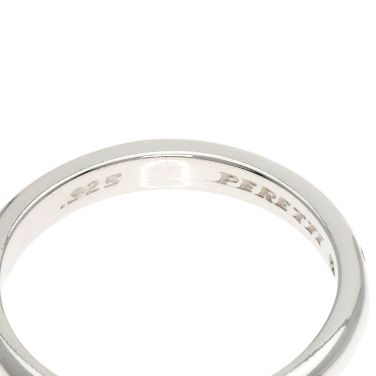 TIFFANY&Co. Stacking band 1P Diamond Ring Silver Ladies [Used]