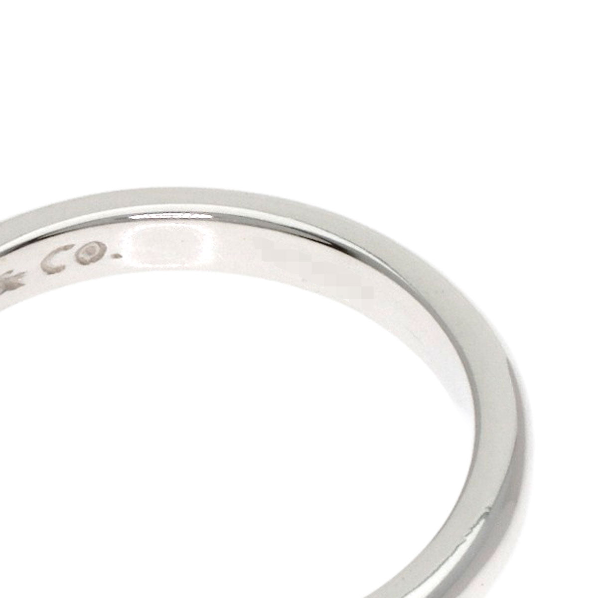 TIFFANY&Co. Stacking band 1P Diamond Ring Silver Ladies [Used]