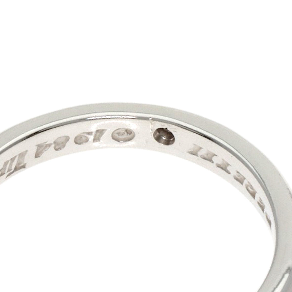 TIFFANY&Co. Stacking band 1P Diamond Ring Silver Ladies [Used]