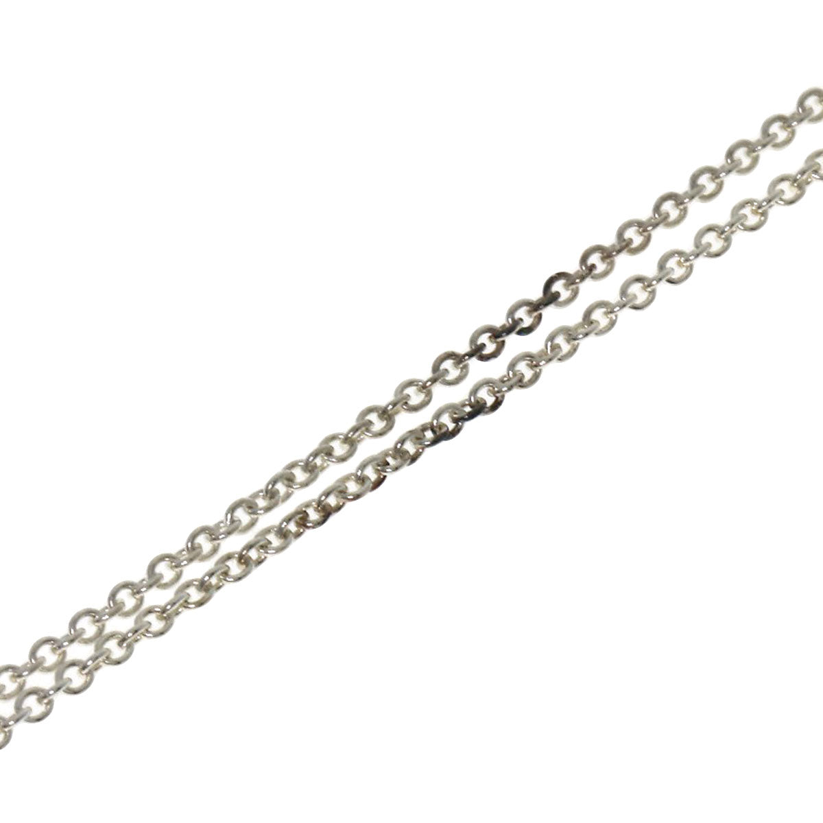 TIFFANY&Co. By The Yard Pink Sapphire Necklace Silver Ladies [Used]