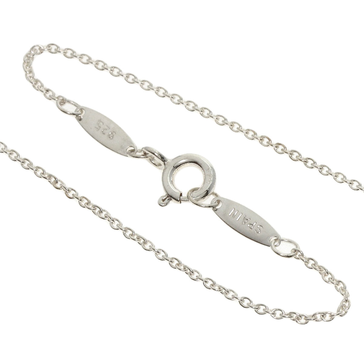 TIFFANY&Co. By The Yard Pink Sapphire Necklace Silver Ladies [Used]