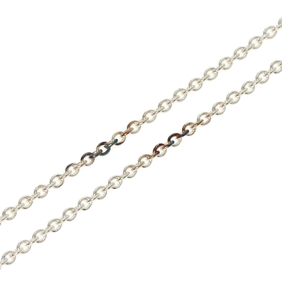 TIFFANY&Co. By The Yard Pink Sapphire Necklace Silver Ladies [Used]