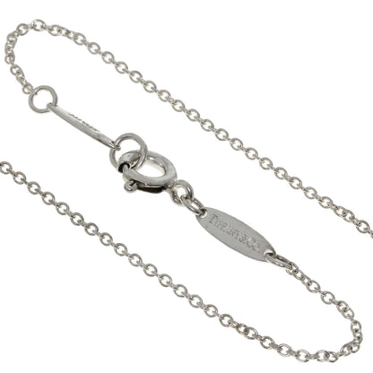 TIFFANY&Co. Open heart Necklace Silver Ladies [Used]