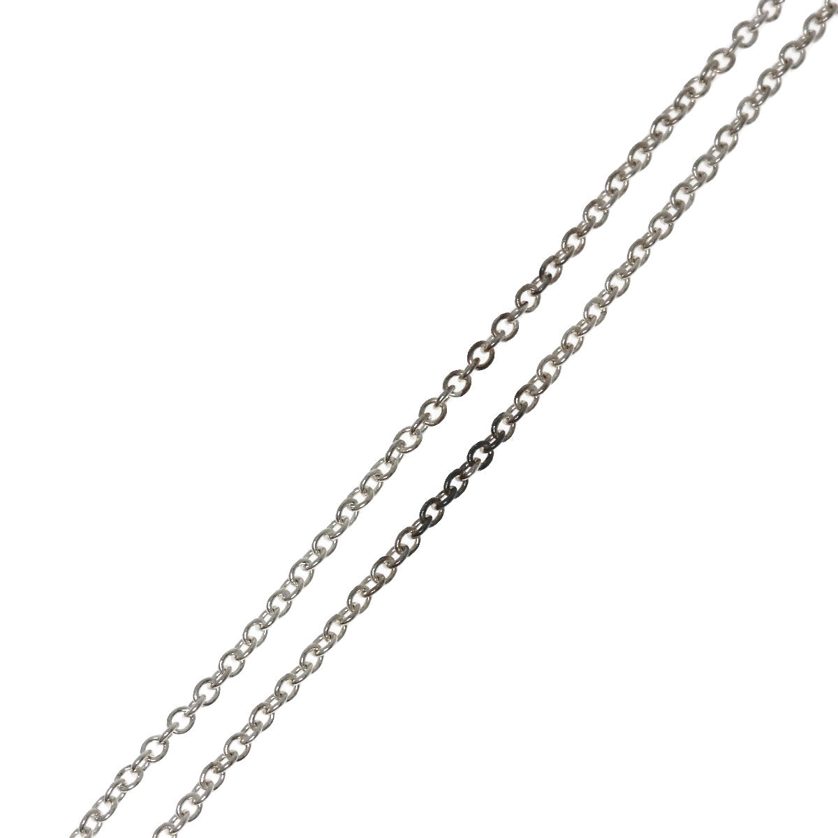 TIFFANY&Co. Open heart Necklace Silver Ladies [Used]