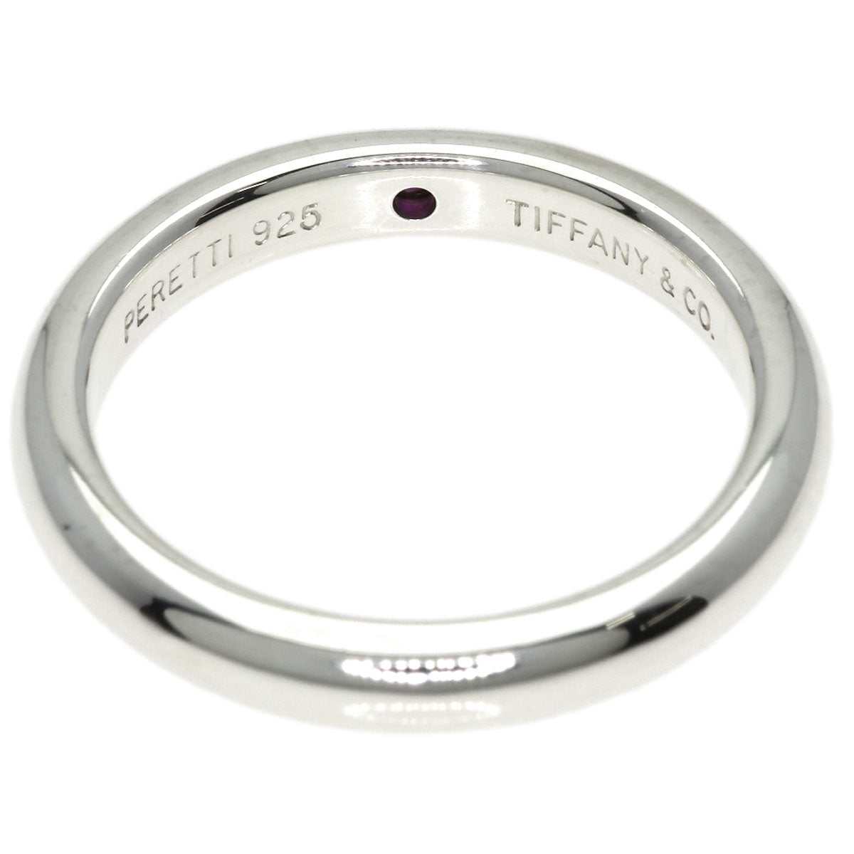 TIFFANY&Co. sapphire Ring Silver Ladies [Used]