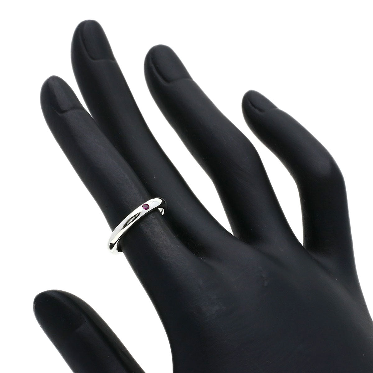 TIFFANY&Co. sapphire Ring Silver Ladies [Used]