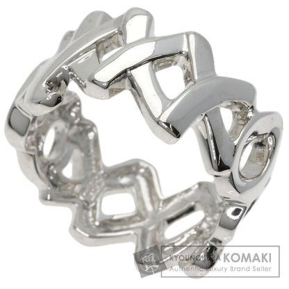 TIFFANY&Co. Love & Kiss Ring Silver Ladies [Used]