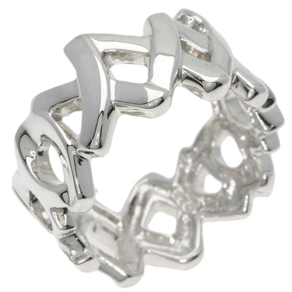 TIFFANY&Co. Love & Kiss Ring Silver Ladies [Used]