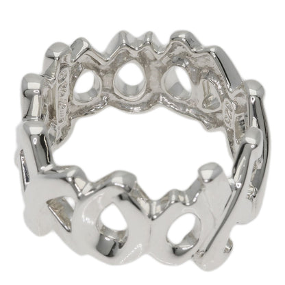 TIFFANY&Co. Love & Kiss Ring Silver Ladies [Used]