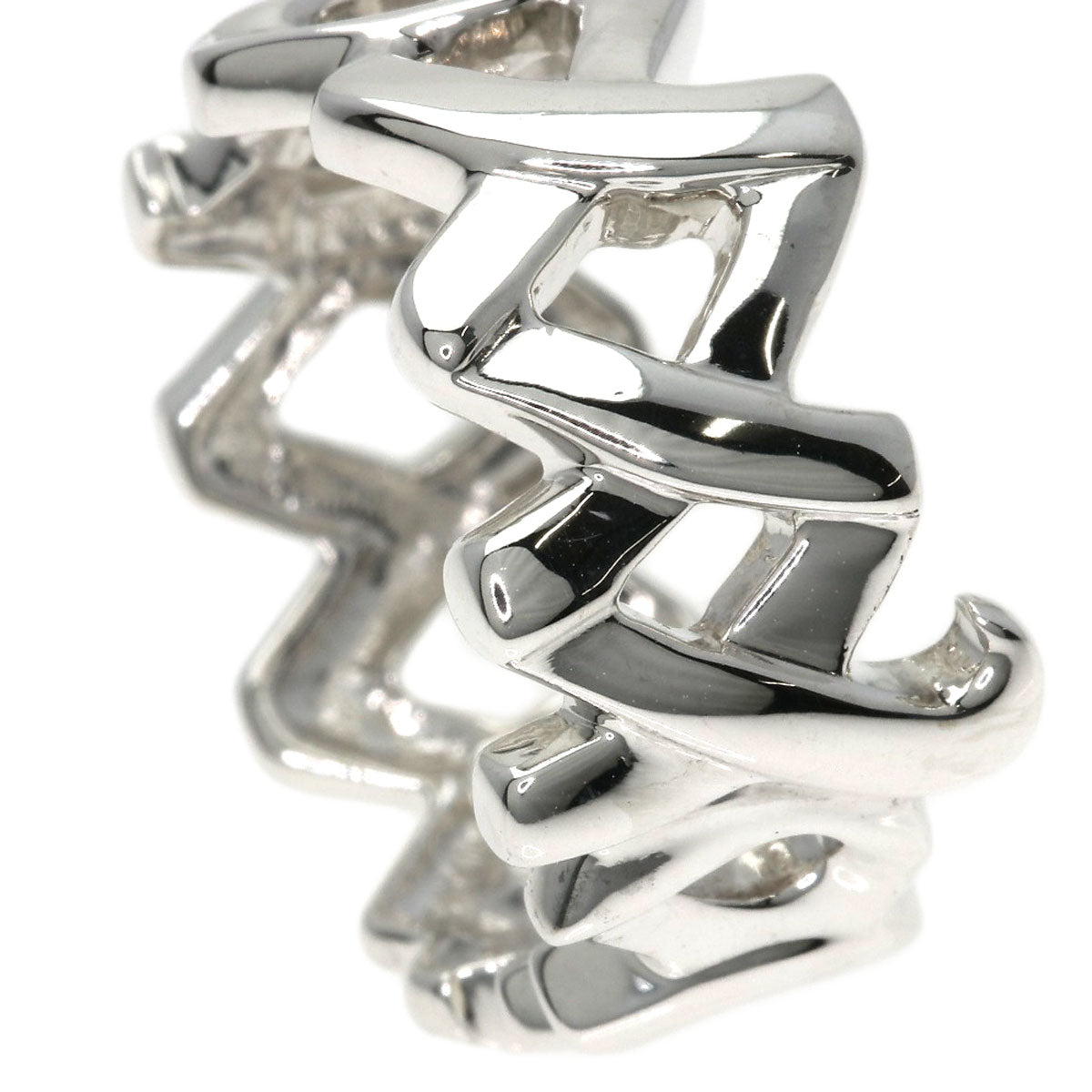 TIFFANY&Co. Love & Kiss Ring Silver Ladies [Used]