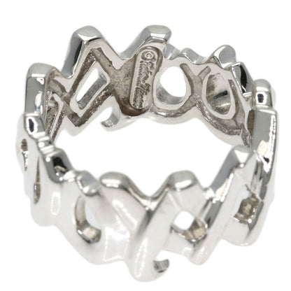 TIFFANY&Co. Love & Kiss Ring Silver Ladies [Used]