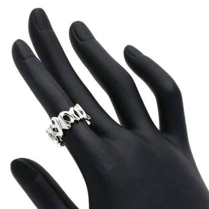 TIFFANY&Co. Love & Kiss Ring Silver Ladies [Used]